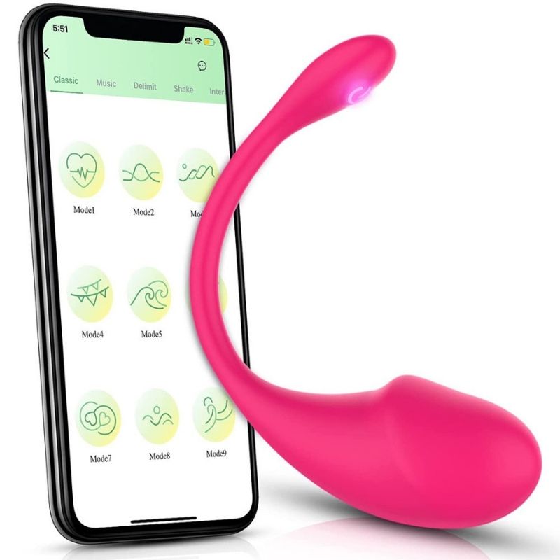 Telefon Kontrollü Vibratör – Pembe