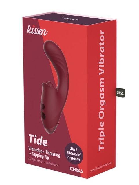 Tide İtme ve Titreşim Modlu Şarjlı Vibratör – 17,8 cm