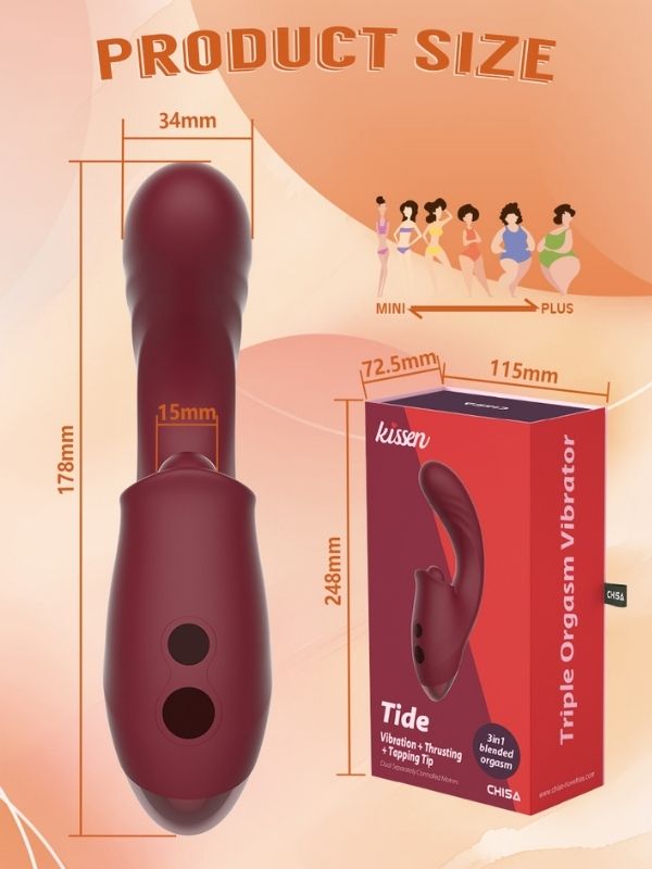 tide itme ve titreşim modlu şarjlı vibratör – görsel 2