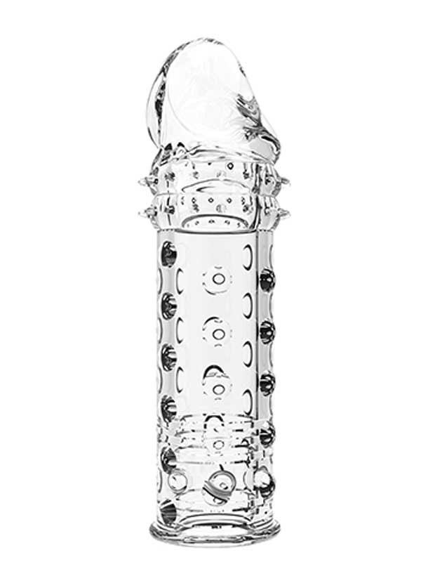 Tırtıklı Saydam Penis Kılıfı – 16,3 cm