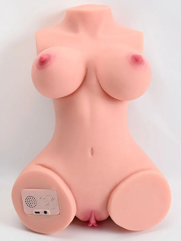 titreşimli emişli sesli şarjlı yarım vücut mastürbatör – görsel 2