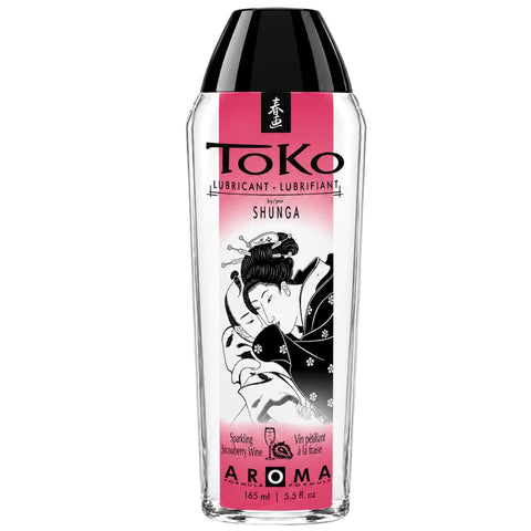 Toko Aroma Köpüklü Çilek Şarabı Aromalı Kayganlaştırıcı 165 ml