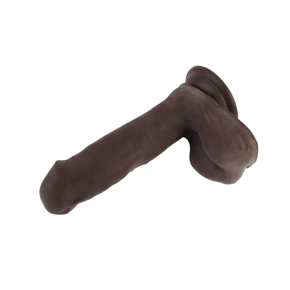 topless lover brown tpe dildo – görsel 5