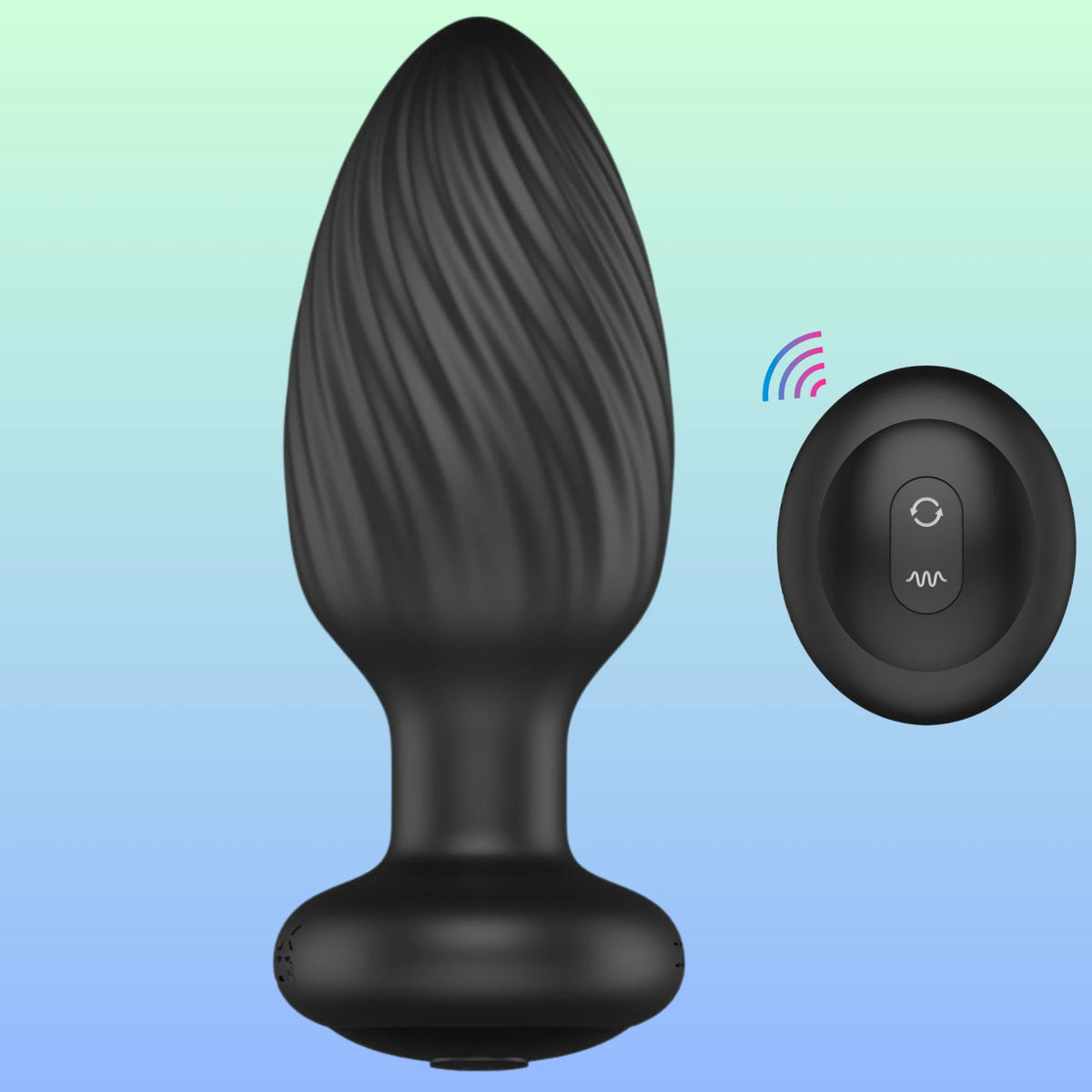 Tornado dönen titreşimli anal plug – görsel 2