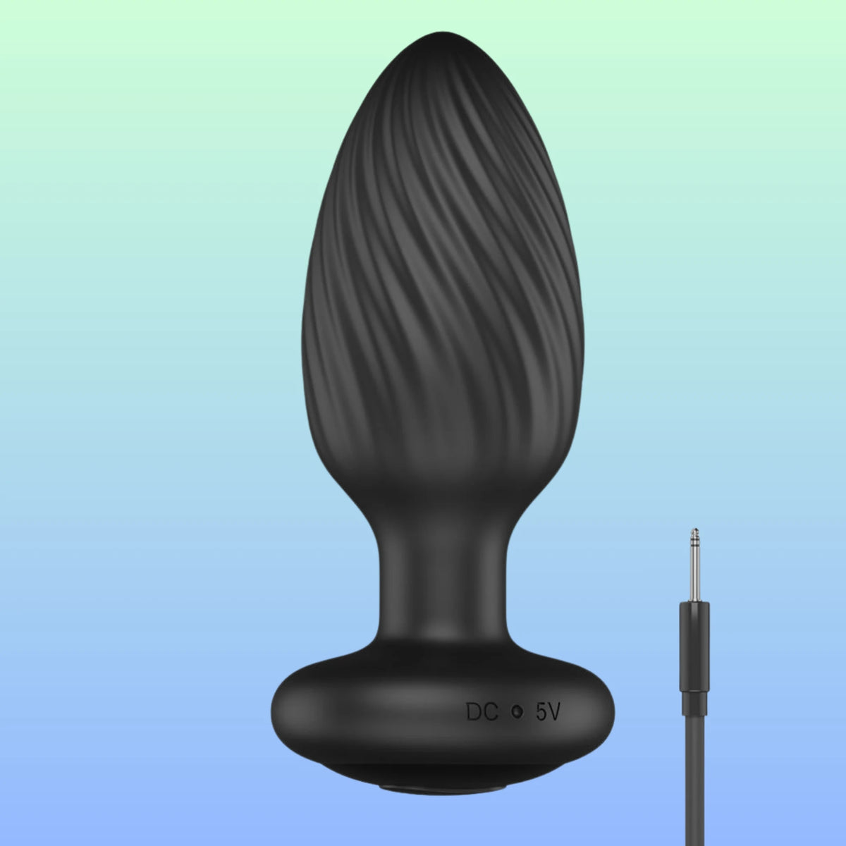 Tornado dönen titreşimli anal plug – görsel 5
