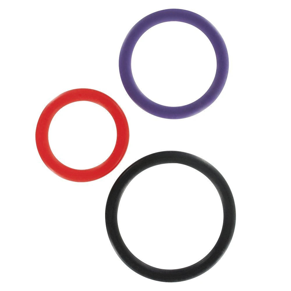 Triple Rings üçlü penis halkası seti – görsel 2