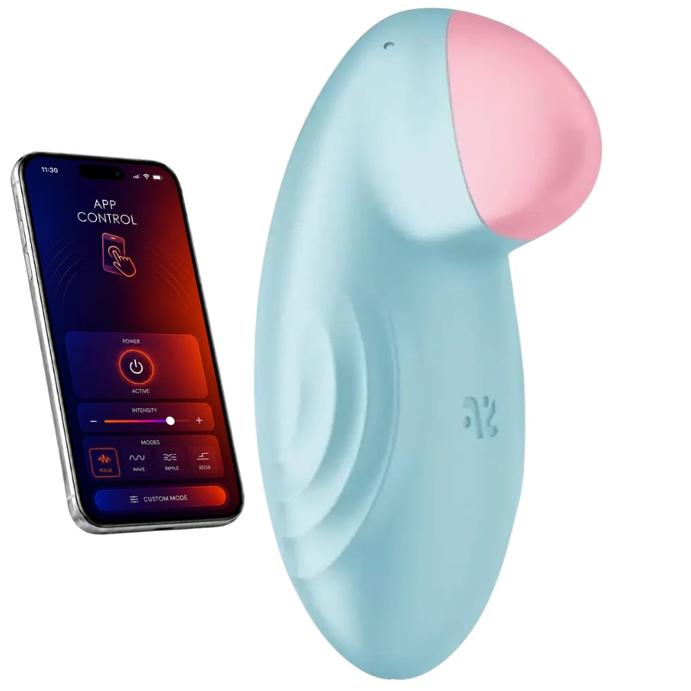 Tropical Tip uygulama kontrollü vibratör – Blueberry – görsel 1