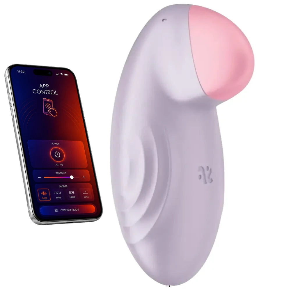 Tropical Tip uygulama kontrollü vibratör – Purple – görsel 6