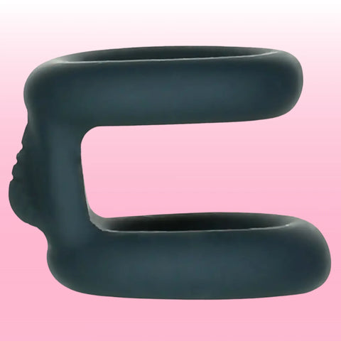 Tug Konektörlü Çok Yönlü Silikon Penis Halkası