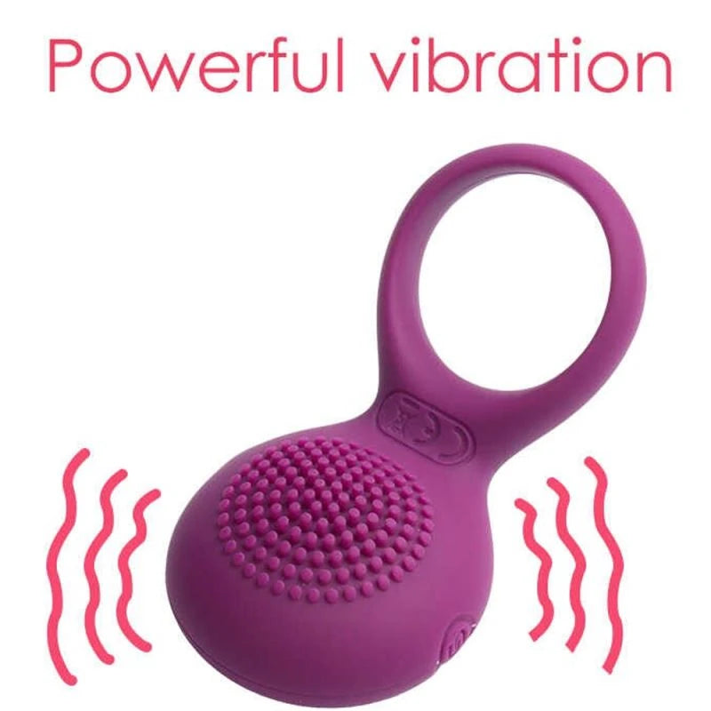 Tyler klitoral titreşimli penis halkası – Purple – görsel 4