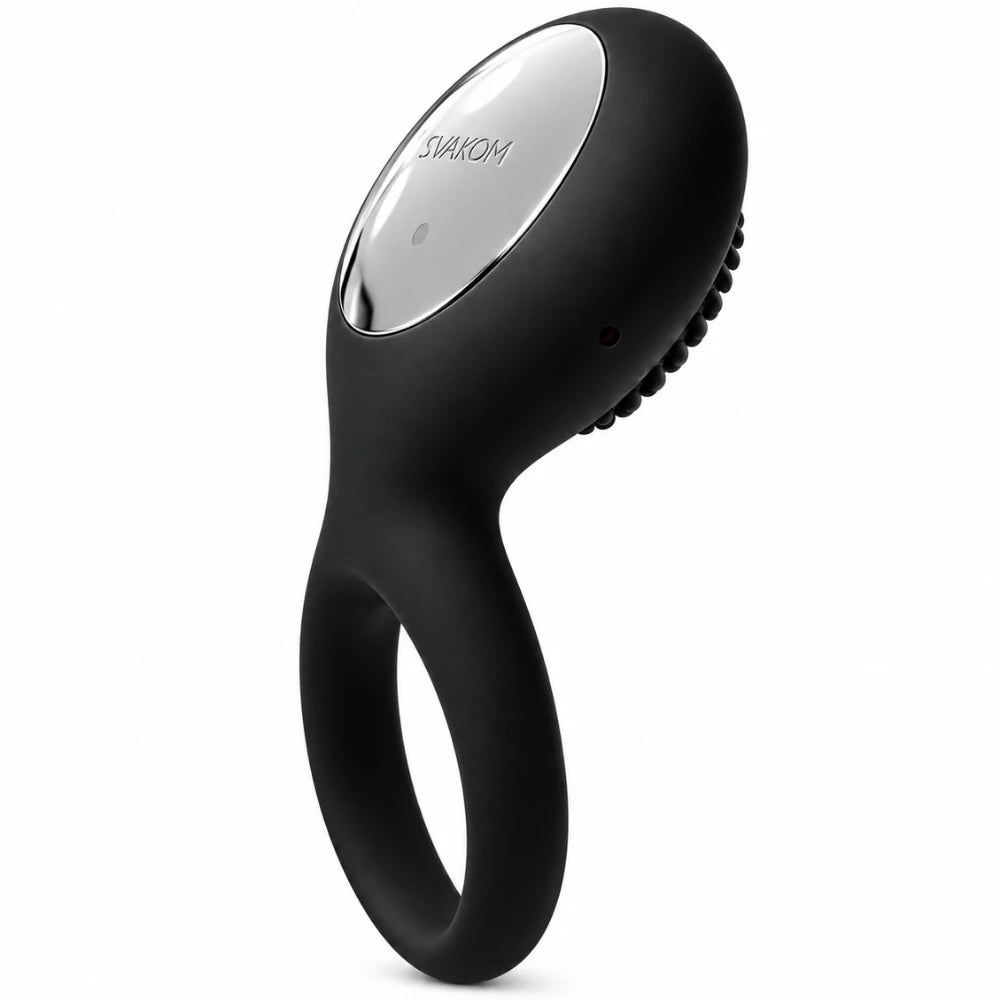 Tyler klitoral titreşimli penis halkası – Black – görsel 5