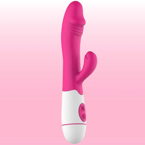 Ultra Esnek Pilli Klitoris Uyarıcı Rabbit Vibratör 10 Mod