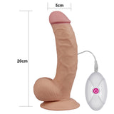 Ultra Soft Dude titreşimli realistik penis – görsel 7