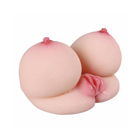 Ultra Yumuşak Silikon Çift Kanallı Mastürbatör – 2,3 kg