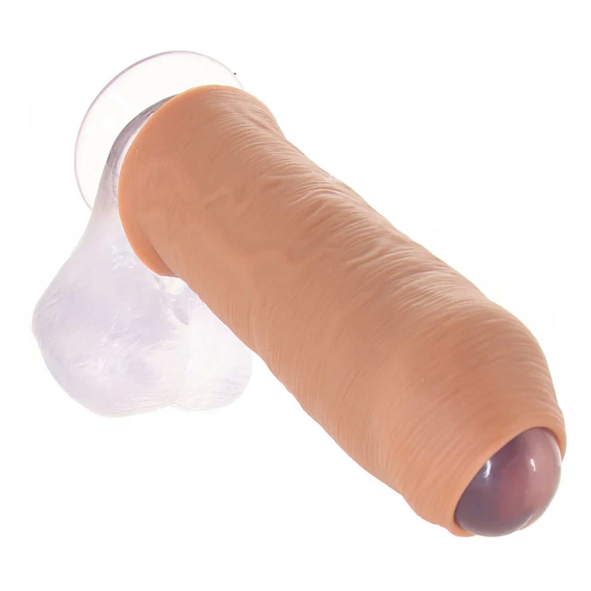 Uncut sünnetsiz görünümlü silikon penis kılıfı – görsel 2