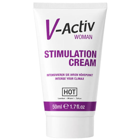 V-Activ Intense Esansiyel Yağlı Kadın Uyarıcı Krem 50 ml