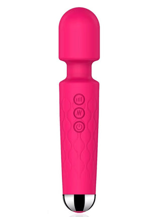Massage Vibes Ultra Güçlü 20 Mod Usb Şarjlı Masaj Vibratör Pink