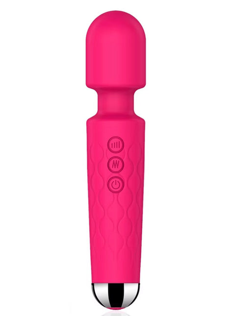 Massage Vibes Ultra Güçlü 20 Mod Usb Şarjlı Masaj Vibratör Pink