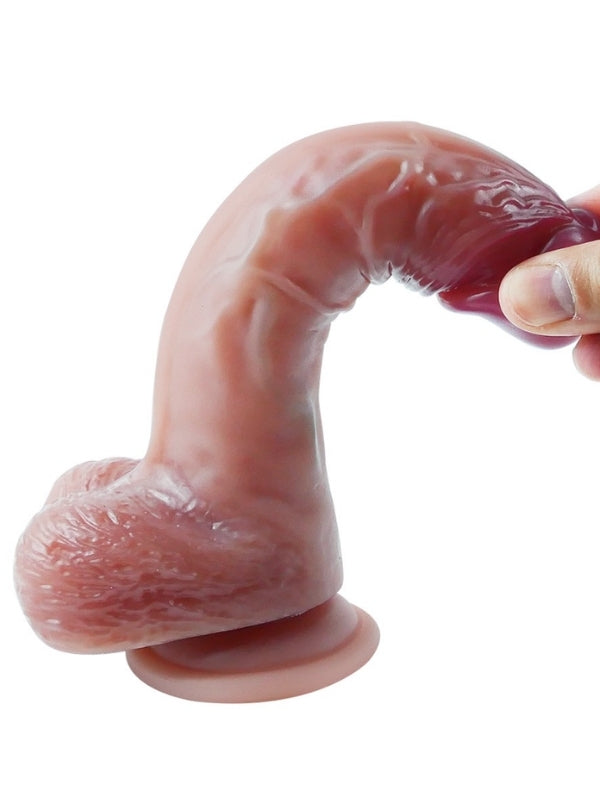 vakum tabanlı silikon dildo – görsel 3