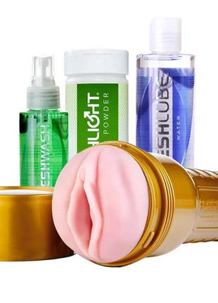 Fleshlight Pink Lady Stamina Value Pack Vantuzlu Vajina Masturbatör