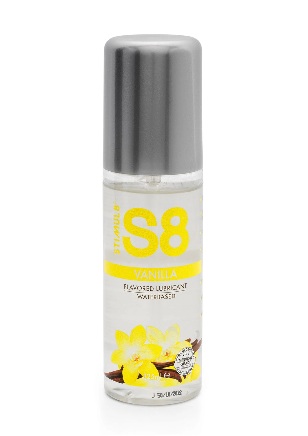 Vanilya Aromalı Yenilebilir Su Bazlı Kayganlaştırıcı 125 ml