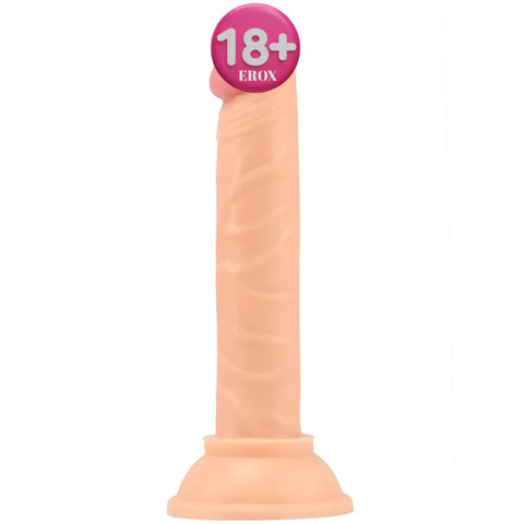Vantuzlu Jelly Silikon Realistik Penis – Anal ve Vajinal
