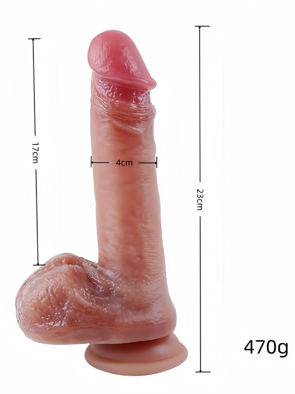vantuzlu realistik dildo – görsel 2