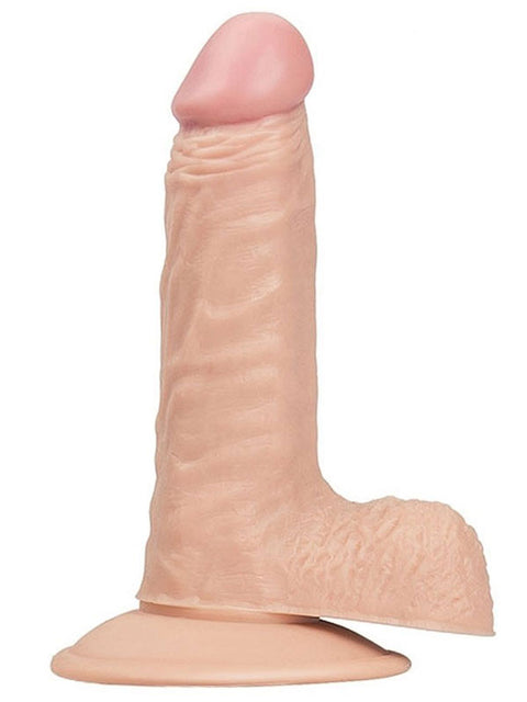 Vantuzlu Testisli Realistik Dildo 17,5 cm – 3,6 cm Çap