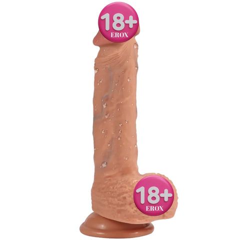 Veins Natural Doku Belirgin Damarlı Realistik Penis – 21 cm