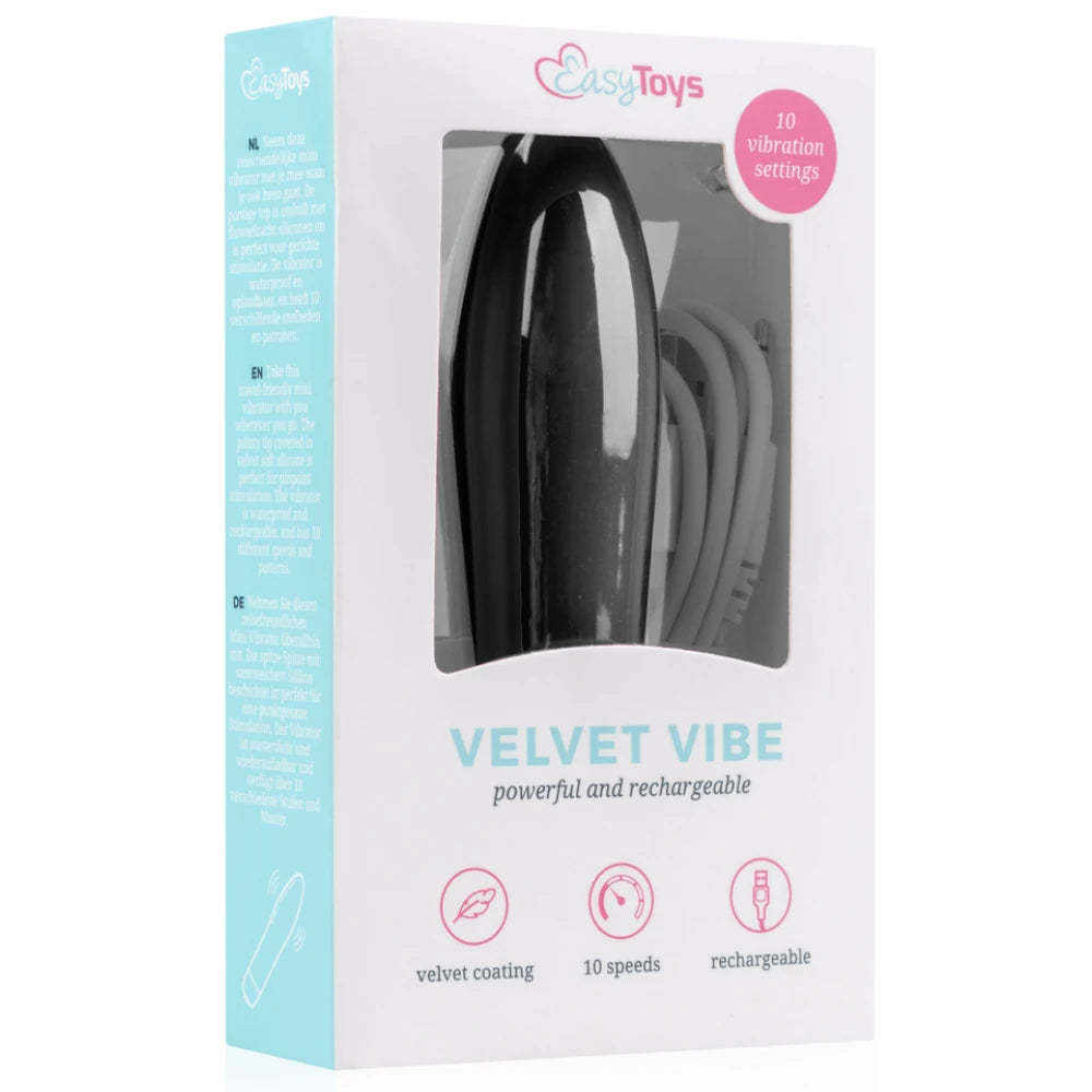 Velvet Vibe G noktası mini vibratör – görsel 4