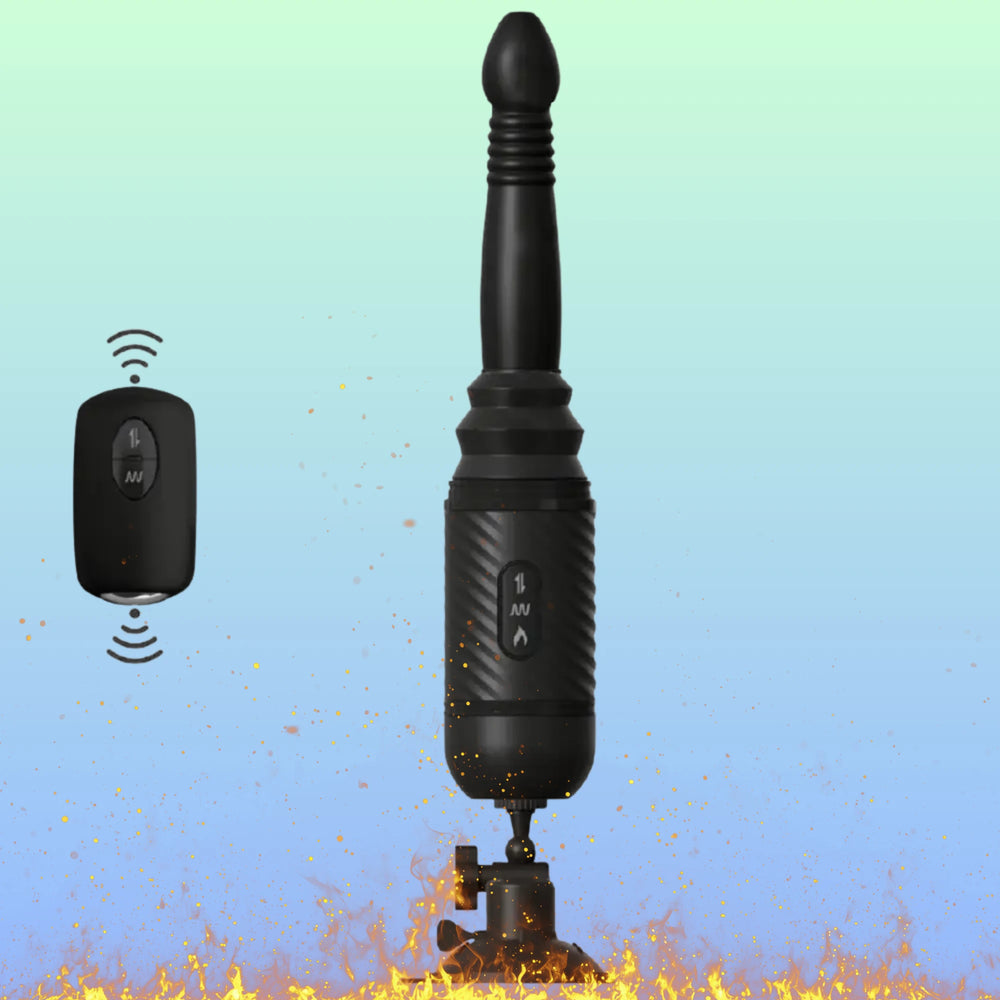 Vibrating Ass Thruster Kumandalı Isıtmalı İleri Geri Hareketli Vibratör