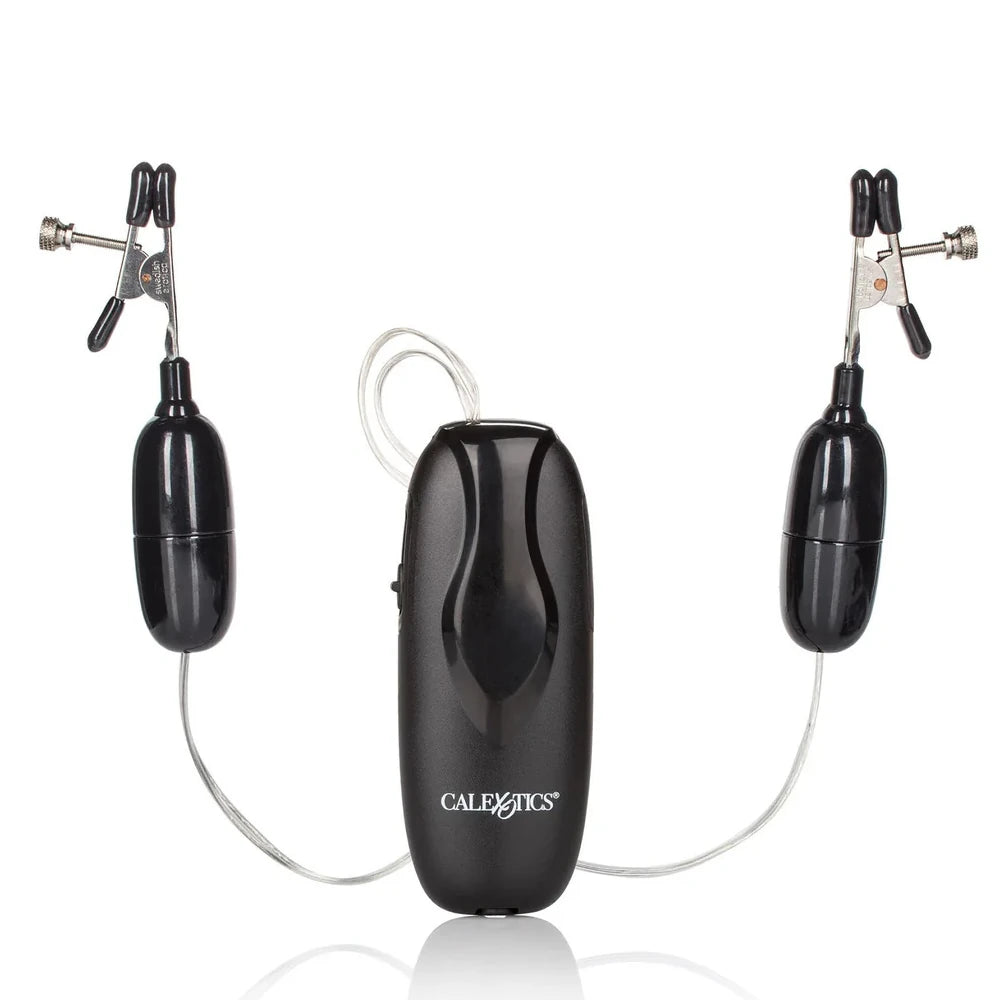 Vibrating Nipple Clamps Titreşimli Vidalı Göğüs Ucu Kelepçesi
