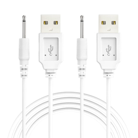 Vibratör İçin 30 cm DC Uçlu USB Şarj Kablosu – 2,5 mm
