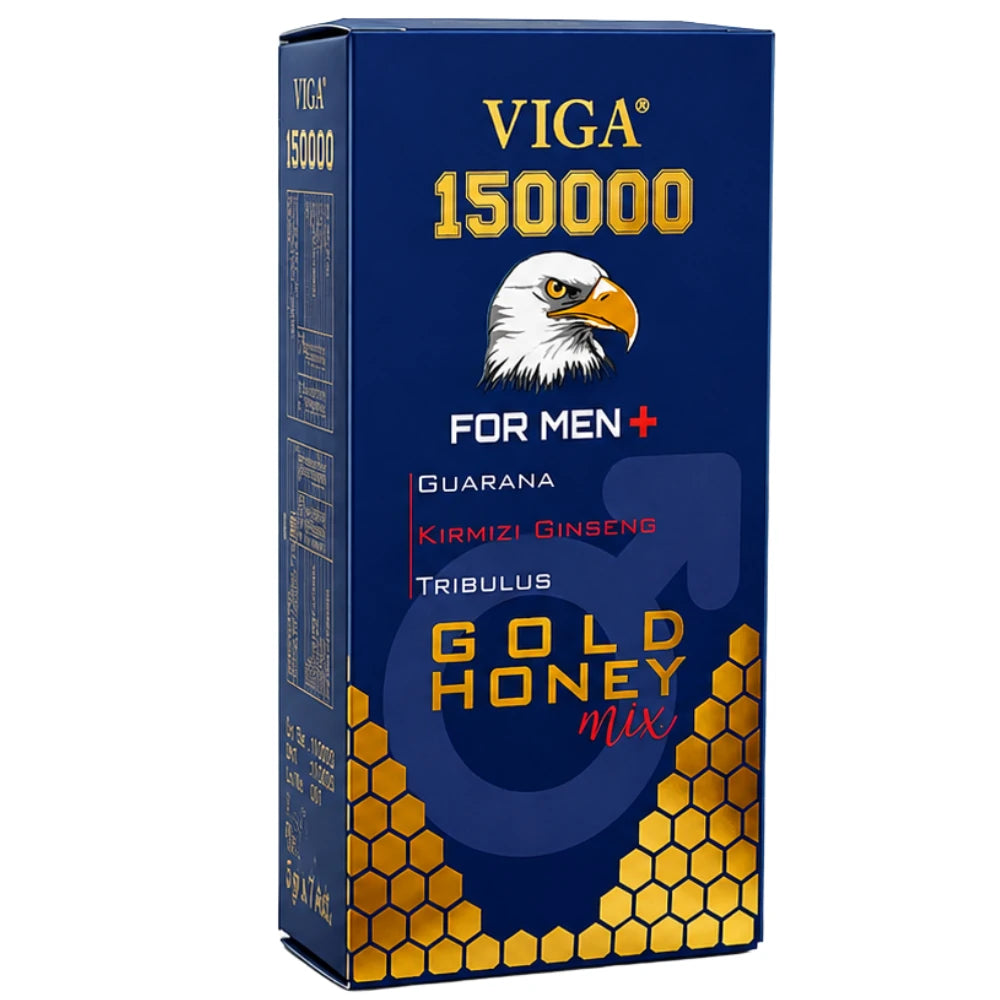 Viga 150.000 Performance Gold Honey Bal – 7 × 5 g Saşe