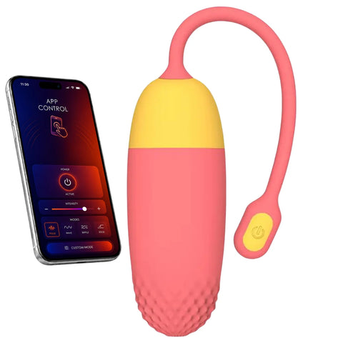Vini Tek Tuşlu Uygulama Kontrollü Cep Boyu Mini Vibratör