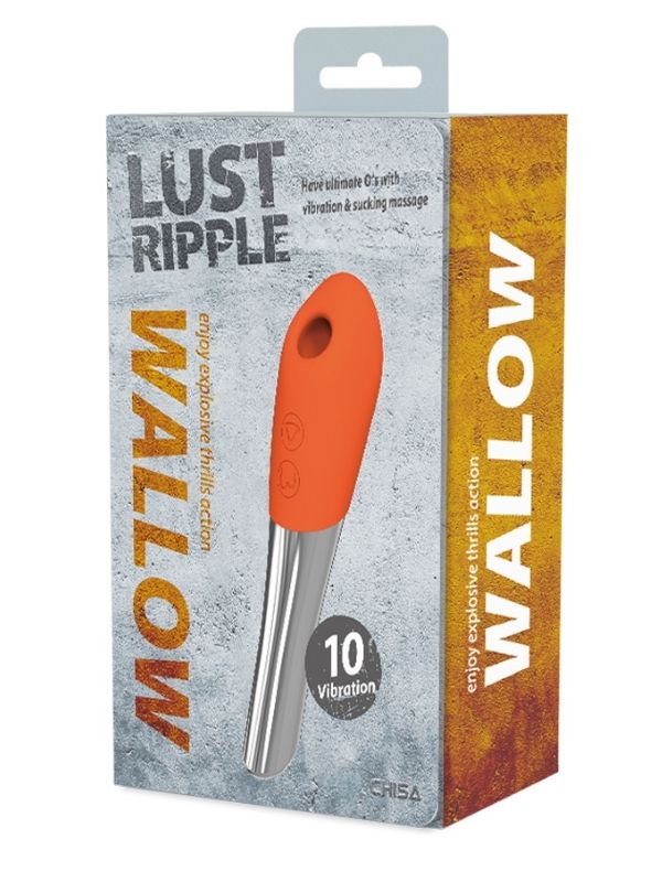 Wallow 10 Titreşim ve 5 Vakum Modlu Şarjlı Vibratör – Turuncu
