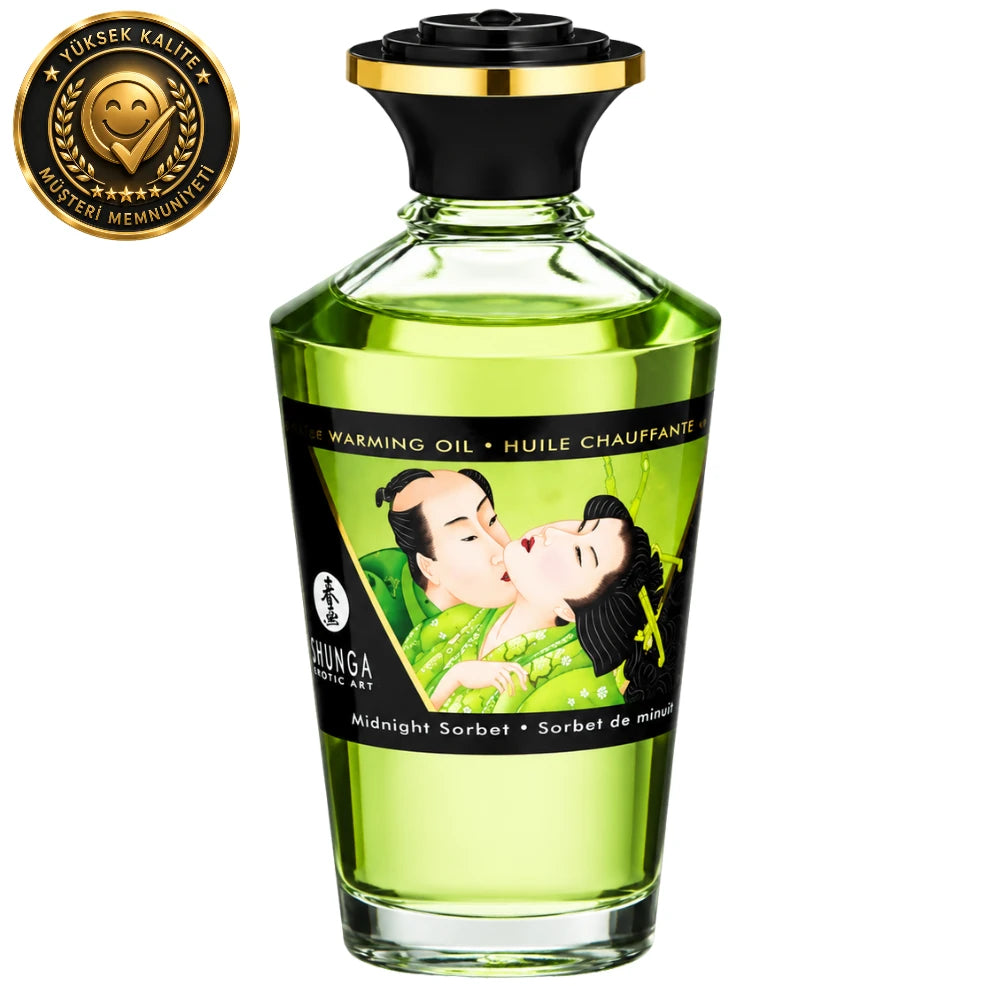 Warming Oil Sorbet Aromalı Nefesle Isınan Yenilebilir Masaj Yağı 100 ml