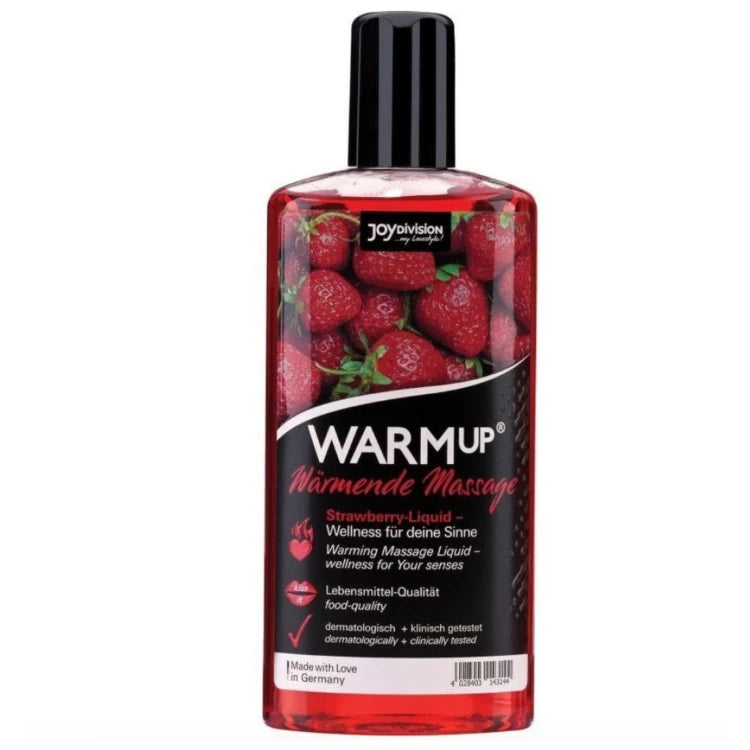 WarmUp Çilek Aromalı Isınma Etkili Oral ve Masaj Jeli 150 ml