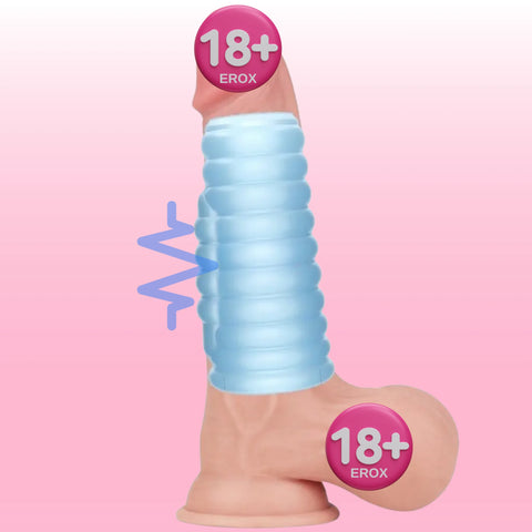 Wave Knights Ring Titreşimli Halkalı Penis Kılıfı