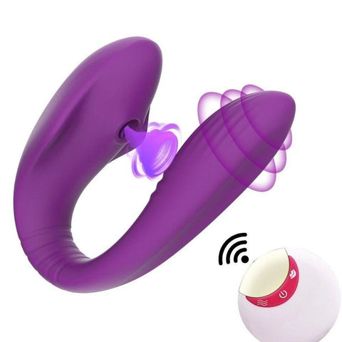 Wearable Emişli Giyilebilir Çiftler Vibratörü Kumandalı – Mor