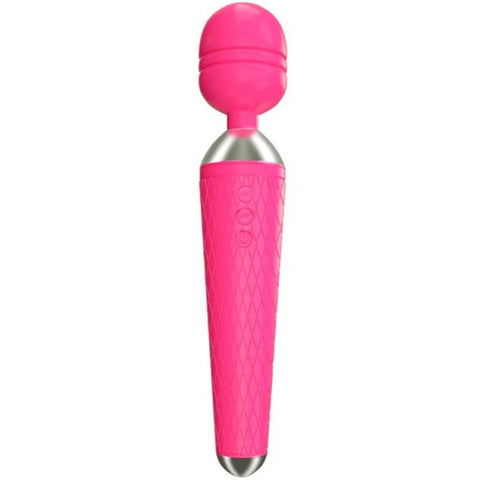 Wi-Wand Şarjlı Silikon Wand Vibratör – Pembe