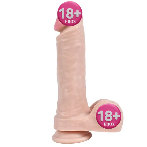 Wolf King Testisli Realistik Dildo 22 cm