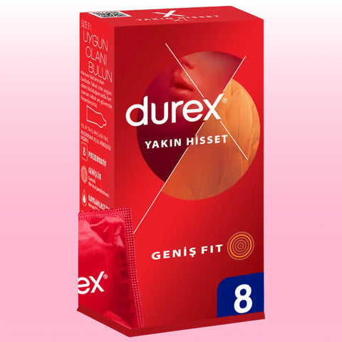 Yakın Hisset Slim Fit İnce Prezervatif – 8'li