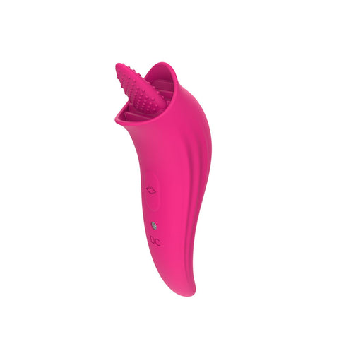 Yalama Fonksiyonlu Klitoral Vibratör – Pembe