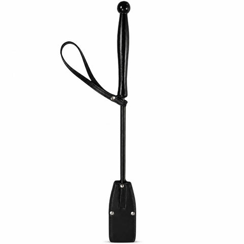 Yaprak Uçlu Fetiş Binicilik Kamçısı – 57,8 cm, Bilek Bağlı