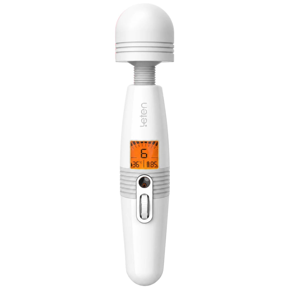 Young Version Isıtmalı ve LCD Göstergeli Masaj Wand Vibratör