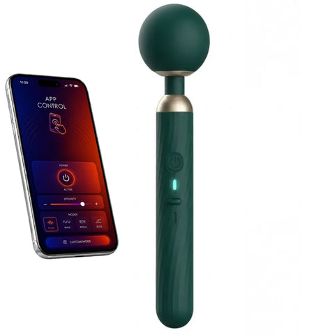 Zenith Joystick ve Uygulama Kontrollü Masaj Wand Vibratör
