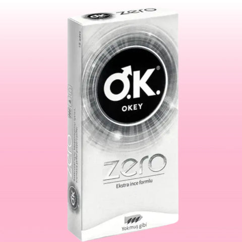 Zero Ekstra İnce 0,045 mm Lateks Prezervatif – 5'li Paket