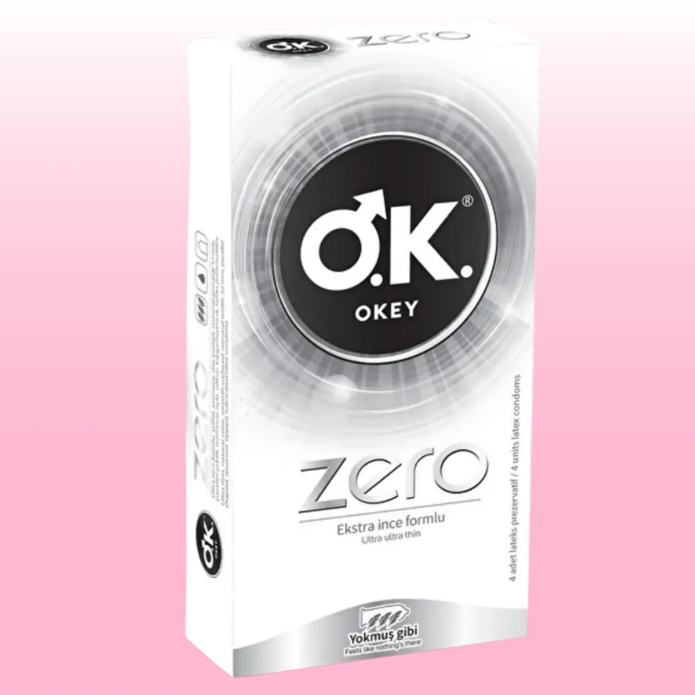 Zero Ekstra İnce Şeffaf Prezervatif – 10'lu Paket