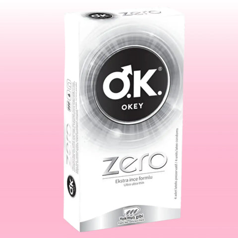 Zero Ekstra İnce Şeffaf Prezervatif – 10'lu Paket